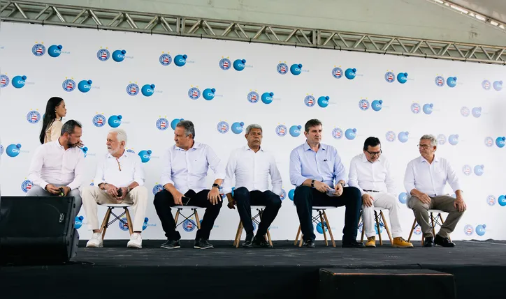 Evento em fevereiro deste ano marcou o lançamento da pedra fundamental do novo CT