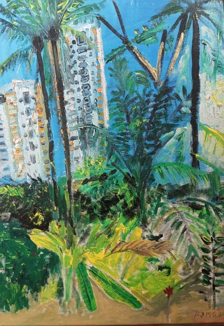 Na foto: VALE ENCANTADO - Obra de Ramiro Bernabó