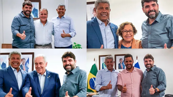 Reunião de Jerônimo com os líderes partidários