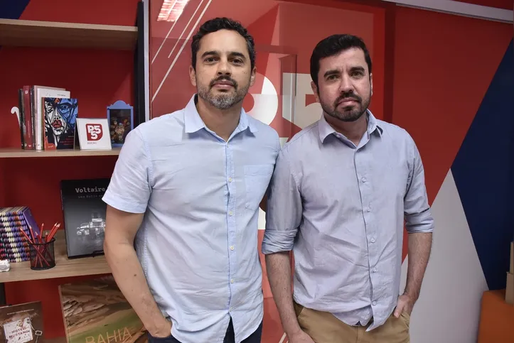 Os irmãos André e Marcelo Portugal da P55 Edição