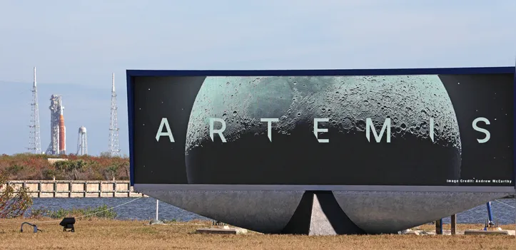 A NASA realizou seu segundo ensaio geral na água antes de enviar quatro astronautas à Lua