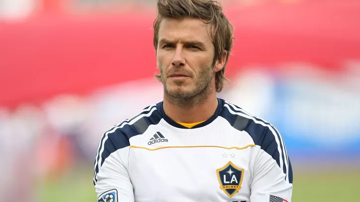 David Backham em campo pelo LA Galaxy