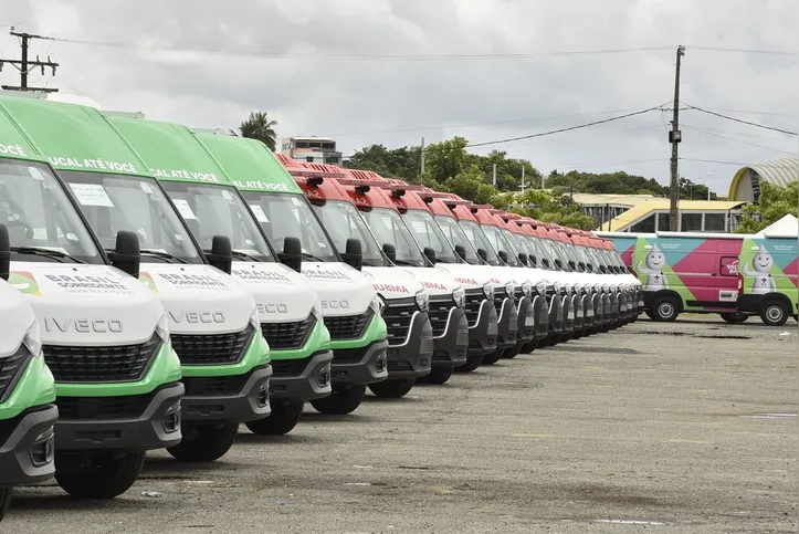 Bahia recebeu 70 novas ambulâncias do Novo PAC Saúde