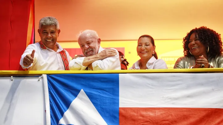 Jerônimo Rodrigues, Lula, Janja e Margareth Menezes