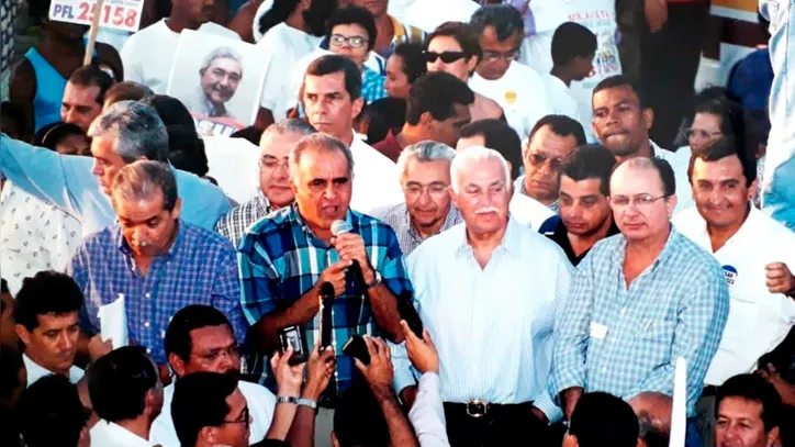 Antônio Carlos Magalhães, Paulo Souto e César Borges