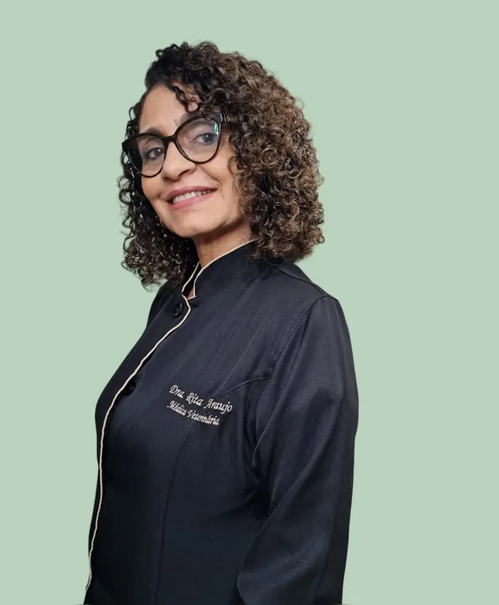 Médica veterinária, Dra Rita Araújo