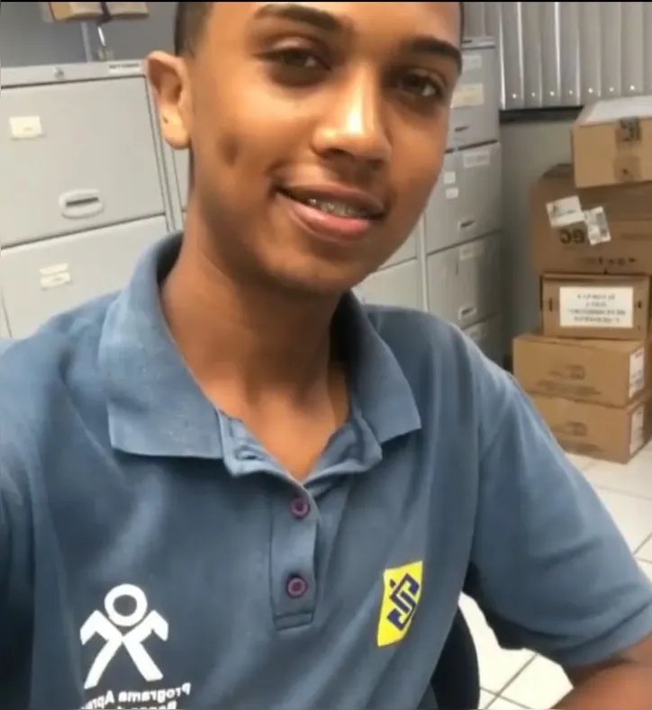 Marcelo  foi jovem aprendiz no Banco do Brazil