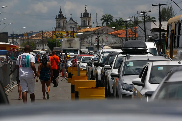 Fila do ferry-boat