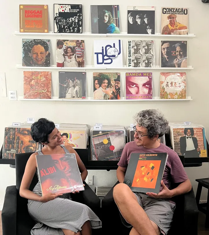 Na foto, Véu Pessoa e Juan Almeida