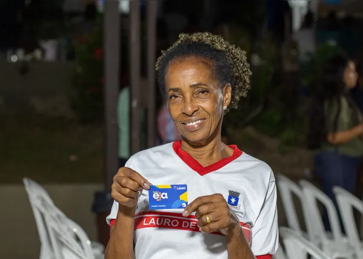 Aposentada Jandira Souza Santana