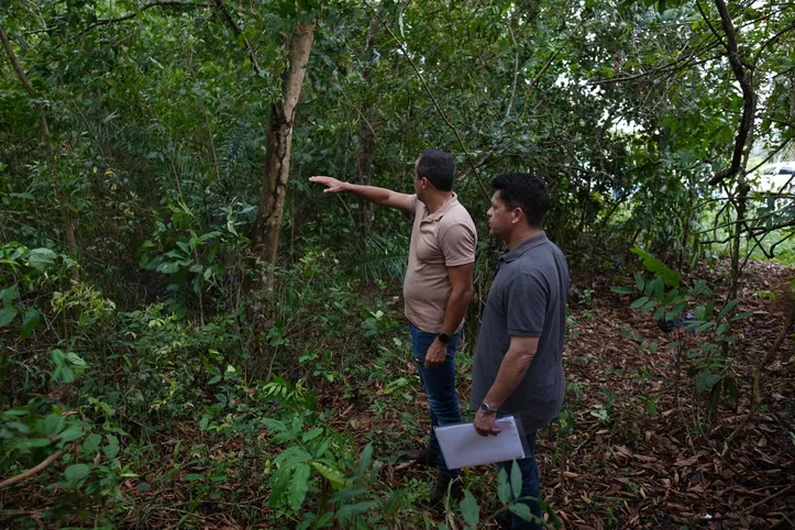 Vistoria de áreas para primeira arena de futebol americano do país
