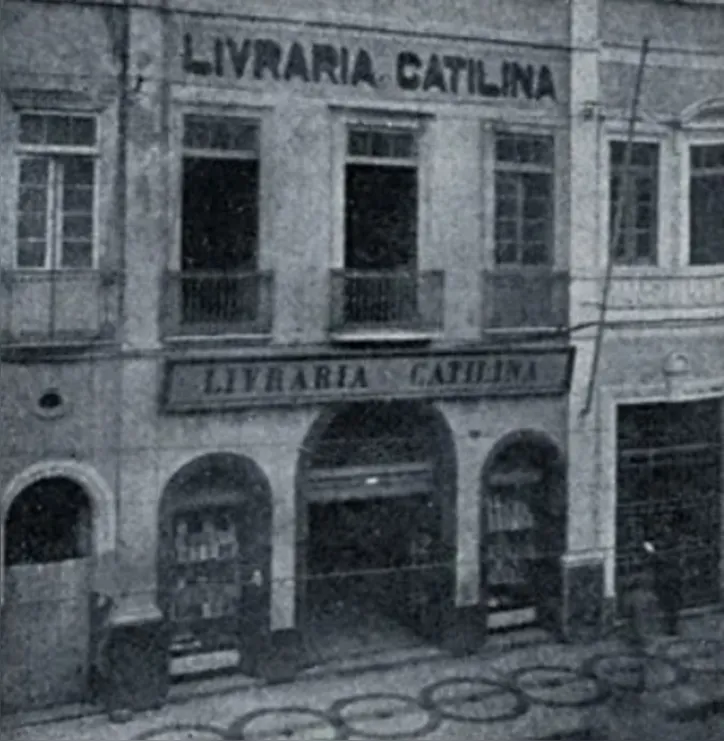 Fachada da Livraria Catilina, que funcionou por 125 anos em Salvador
