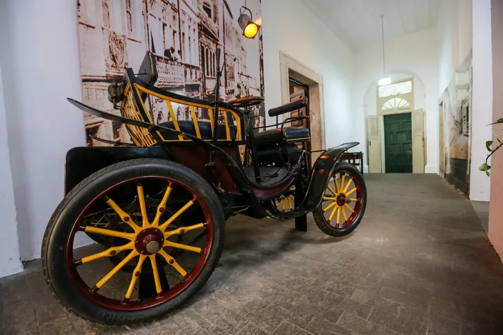 Primeiro carro que circulou em Salvador, entre 1901 e 1902