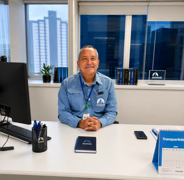 Gerente de Saúde, Segurança e Meio Ambiente da Bahiagás, José Carlos Gallindo