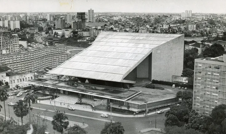 Teatro Castro Alves, em 1977