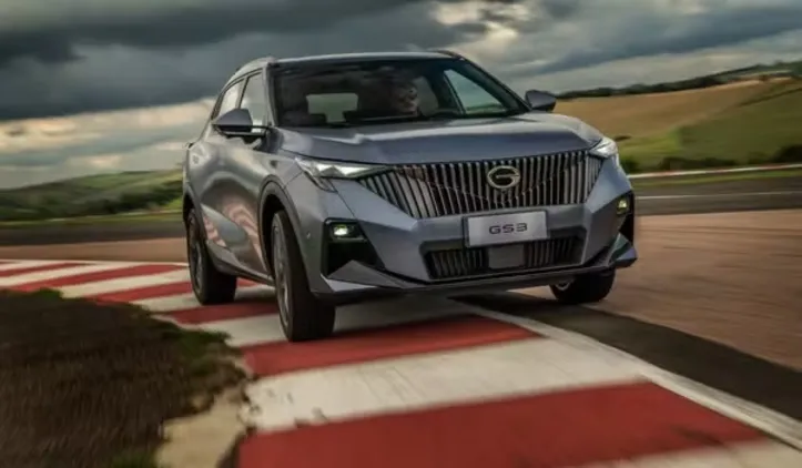 SUV GS3, veículo que vai ser produzido no Brasil pela GAC.