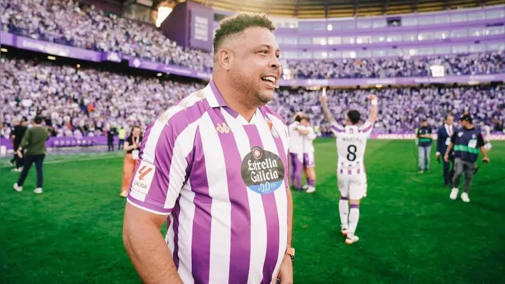 Ronaldo pelo Real Valladolid