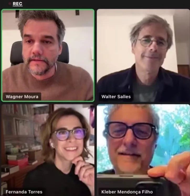 Imagem ilustrativa da imagem Saiba o que uniu Wagner Moura e Fernanda Torres em reunião secreta