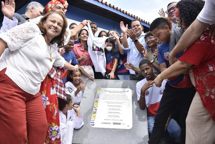 Entrega da requalificação do Colégio Estadual de Tempo Integral Rotary