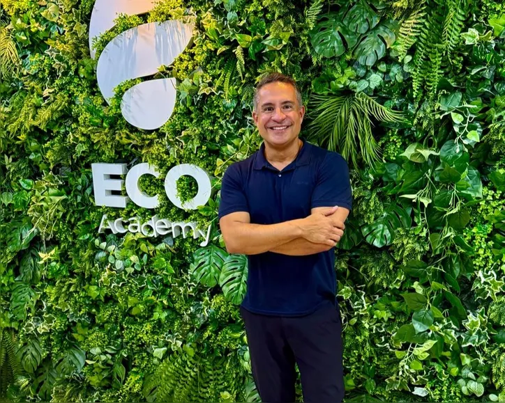 Glauber Duarte, em São Paulo, durante imersão na Eco Academy