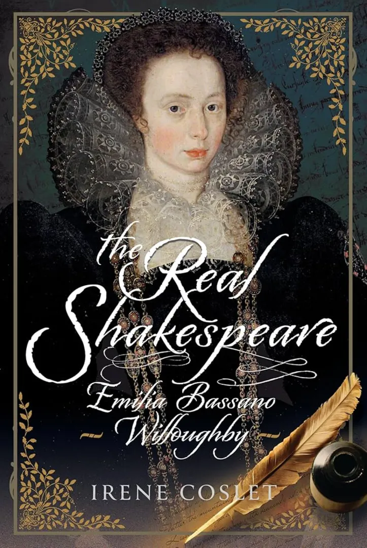 Capa do livro “The Real Shakespeare: Emilia Bassano Willoughby”