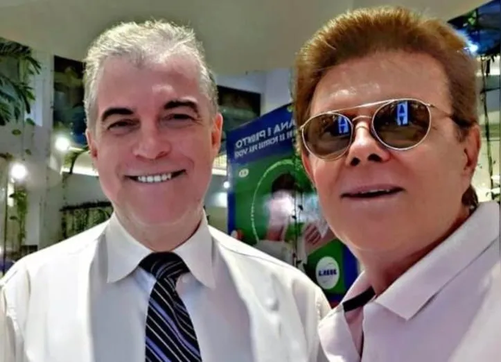 Reginaldo Nogueira e Sílvio Batalha em encontro marcado por amizade, respeito e admiração mútua