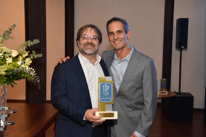 Sander Moura (Diretor Unijorge) e Davino Pontual (Grupo Ilumno)