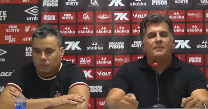Jair Ventura e Fábio Mota
