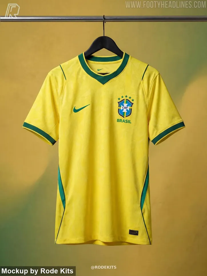 Imagem ilustrativa da imagem Uniforme do Brasil para a Copa do Mundo de 2026 é revelado; veja imagens