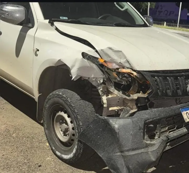 Veículo ficou danificado