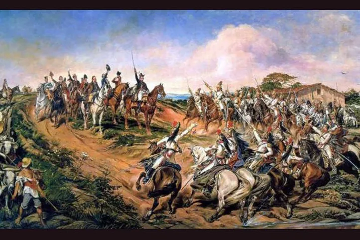 O quadro 'Independência ou Morte', de Pedro Américo