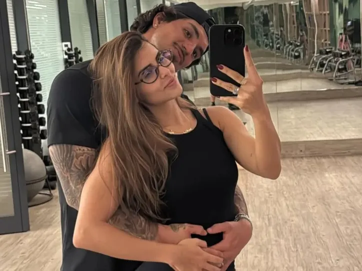 Gabriel Medina e Isabella Arantes