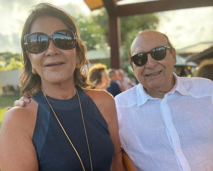 Maria Isabel celebra aniversário ao lado do marido, Jurandir
