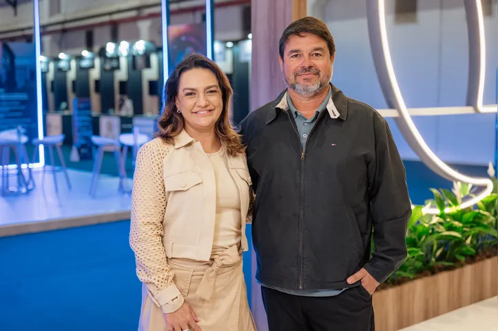 Marianna Muniz, gerente de Marketing do Salvador Shopping, e José Luiz Miranda, superintendente do Salvador Shopping