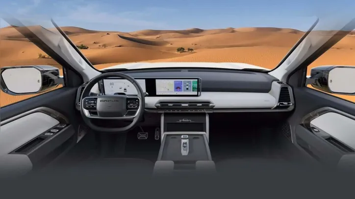 Parte interna Nova geração da Volkswagen Amarok