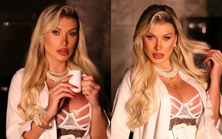 Andressa Urcah com seu novo rosto