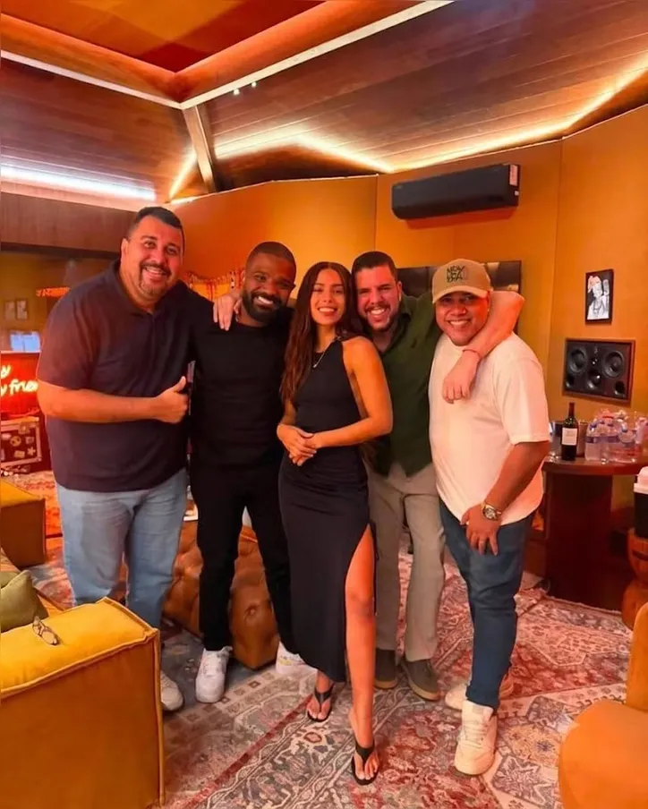 Igor Leal, Arlindinho, Anitta,Fred Camacho e Diego Nicolau