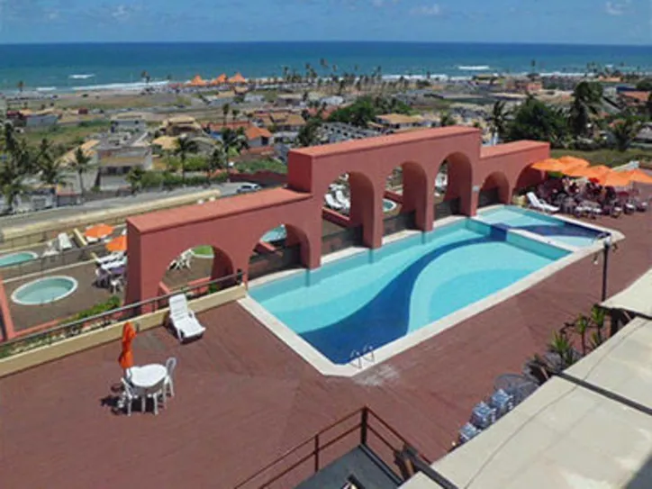 Vista do antigo Hotel Bahia Sol