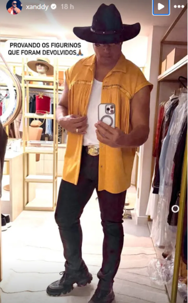 Xandd recuperou os looks esquecidos