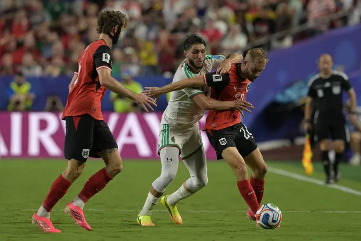 Argélia e Áustria na Copa do Mundo
