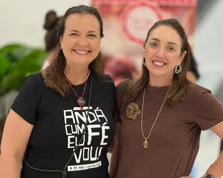 Amanda Alcântara e Luzia Novis fortalecem conexões e promovem encontros que valorizam troca, convivência e bem-estar entre as participantes (Arquivo pessoal)