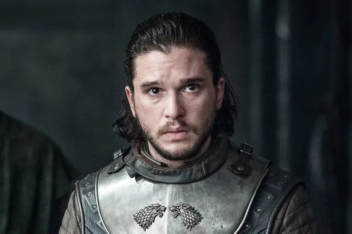 Kit Harrington como Jon Snow em Game Of Thrones