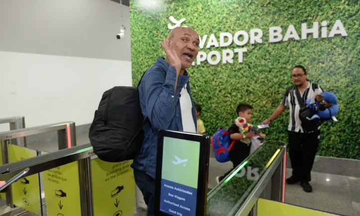 Natanael Cesario foi um dos beneficiados do Auxílio-Viagem em Salvador