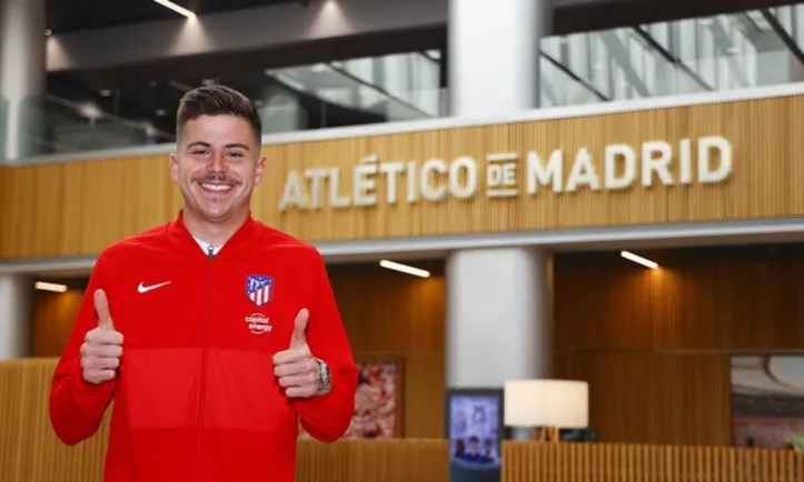 Marco Moreno pelo Atlético de Madrid