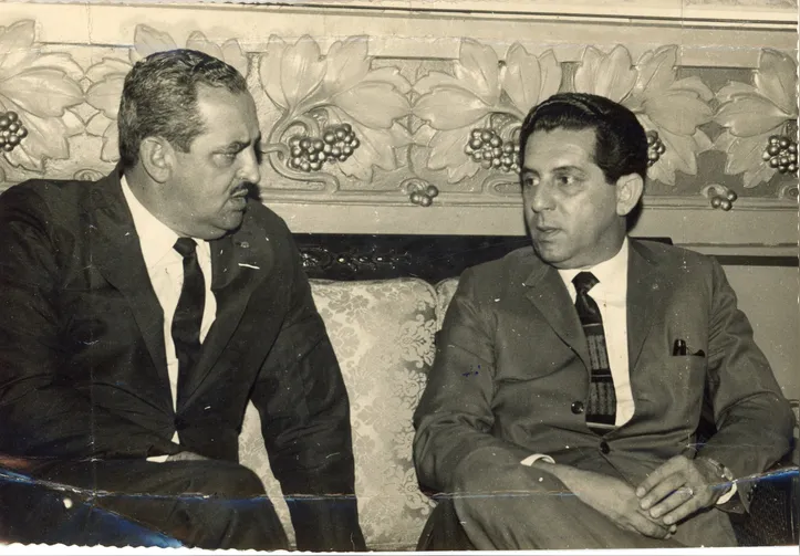 O então governador Antônio Lomanto Jr. e o senador Josaphat Marinho