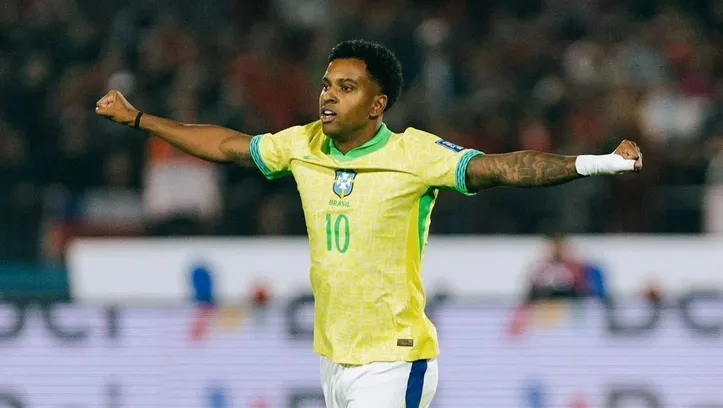 Rodrygo pela Seleção Brasileira