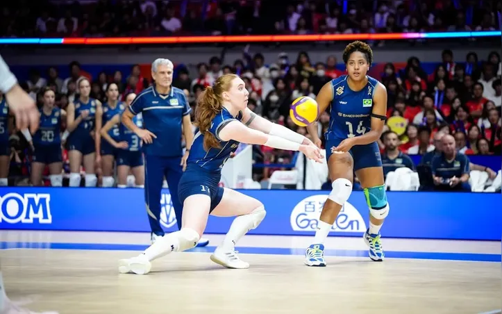 Brasil e Japão nas quartas de final da VNL