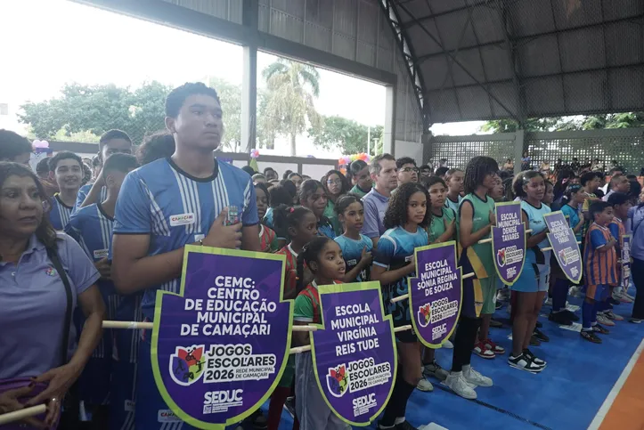 Abertura oficial dos Jogos Escolares 2026