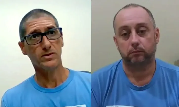 Ronnie Lessa e Élcio Queiroz, ex=PMs acusados de matarem a vereadora Marielle Franco
