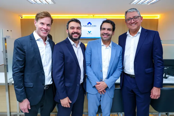 Os sócios Marcelo Valadares, Rodrigo Cavalcanti, Paulo Sérgio Andrade e Sydney Agareno